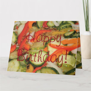 Funny Pickled Birthday Card Karte