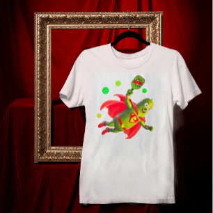 Funny Pickleman on White Personalisiert T-Shirt