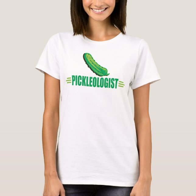 Funny Pickleologin T-Shirt (Vorderseite)