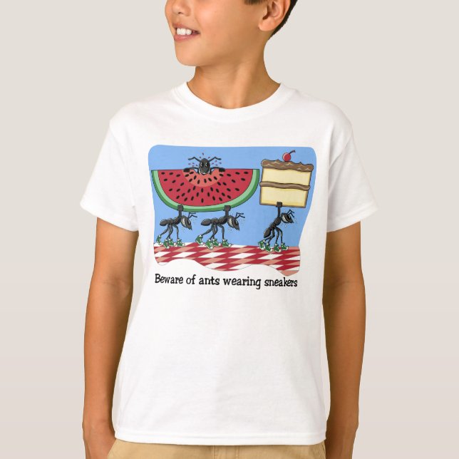 Funny Picnic T - Shirt (Vorderseite)