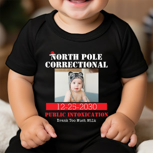 Funny Picture Matching Familie Weihnachten Pajama Baby Strampler