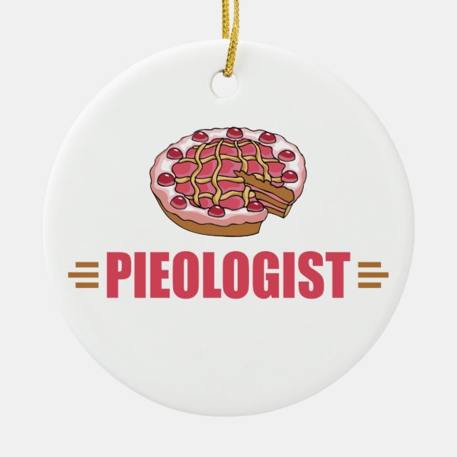 Funny Pie Keramikornament (Vorne)