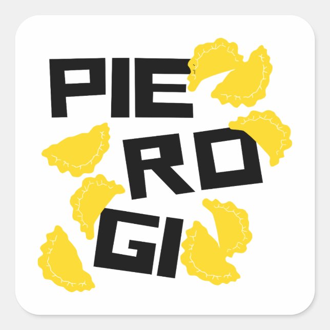 Funny Pierogi Stickers (Vorderseite)