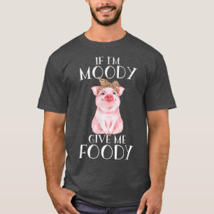 Funny Pig apparel Wenn' ich verdammt bin, gib mir T-Shirt