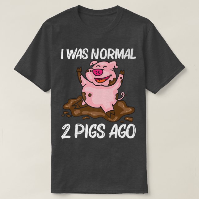 Funny Pig Design für Männer Frauen Hog Bauer Farm  T-Shirt (Design vorne)
