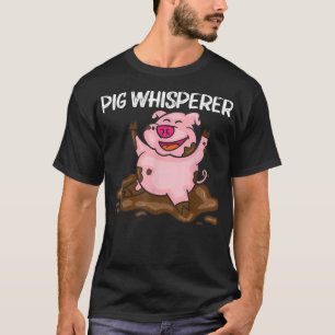 Funny Pig Design für Männer Frauen Hog Bauer Farm T-Shirt