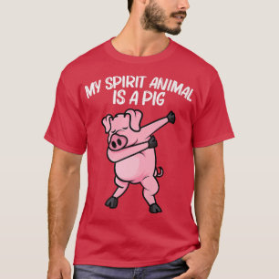 Funny Pig Design für Männer Frauen Schweinebau Sch T-Shirt