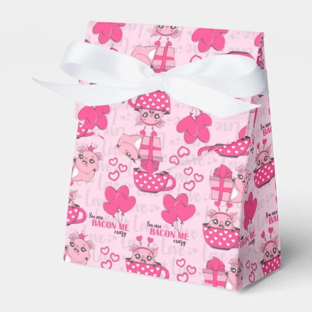 Funny Pig Liebe Puff Geschenkschachtel (Vorderseite)