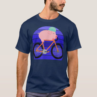 Funny Pig Lover Reitsport Rafting New Orleans T-Shirt