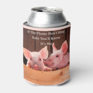 Funny Pig Memes mit lustigen Redewendungen und Zit Dosenkühler