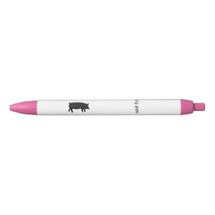 Funny Pig on Ink Pen ist ein "Pig Pen Gag Gift" Kugelschreiber