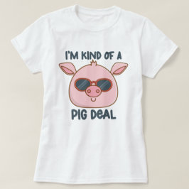 Funny Pig Pun T-Shirt
