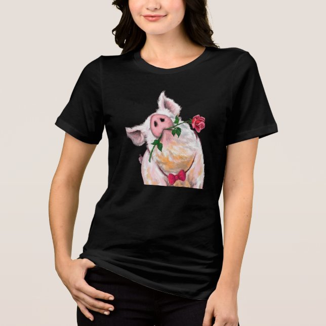 Funny Pig T - Shirt (Vorderseite)