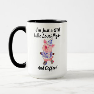 Funny Pig Tasse, Schweinekaffee Tasse, Schweineges Tasse