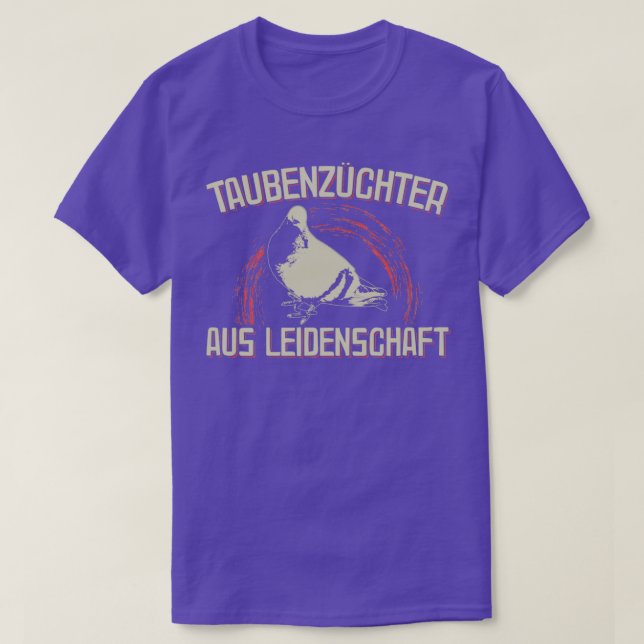 Funny Pigeon Breeding Gift 2 T-Shirt (Design vorne)