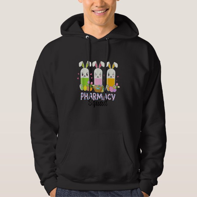 Funny Pills Pharmacy Squad Apotheke Leben Ostern Hoodie (Vorderseite)