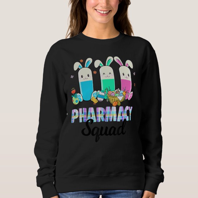 Funny Pills Pharmacy Squad Apotheke Leben Ostern Sweatshirt (Vorderseite)
