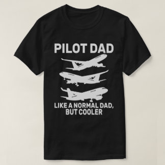 Funny Pilot Art für Vater Pilot Luftfahrzeug T-Shirt