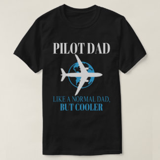 Funny Pilot Art für Vater Pilot Luftfahrzeug T-Shirt