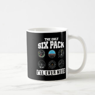 Funny Pilot Aviation - das einzige Sixpack, das ic Kaffeetasse