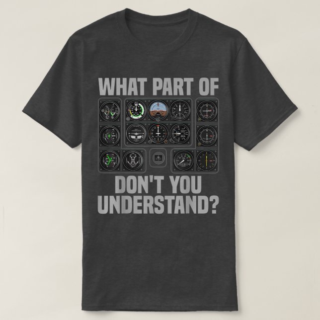 Funny Pilot Design für Frauen Flugzeug Flugzeug T-Shirt (Design vorne)