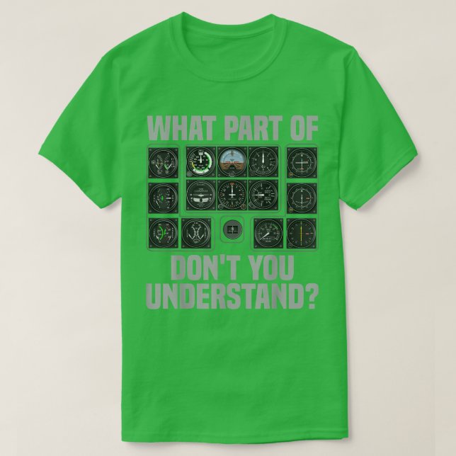 Funny Pilot Design für Frauen Flugzeug Flugzeug T-Shirt (Design vorne)