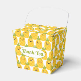 Funny Pineapse Favor Box Geschenkschachtel