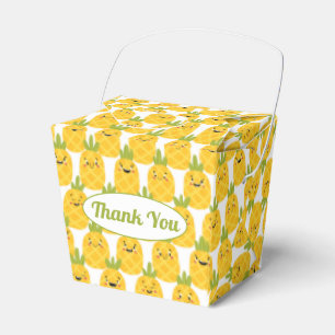 Funny Pineapse Favor Box Geschenkschachtel