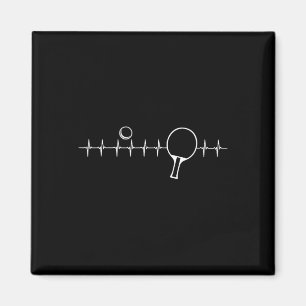 Funny Ping Pong Geschenk für Männer Frauen Tischte Magnet