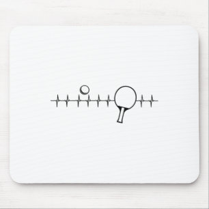 Funny Ping Pong Geschenk für Männer Frauen Tischte Mousepad