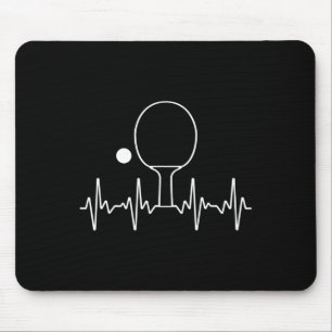 Funny Ping Pong Geschenk für Männer Frauen Tischte Mousepad