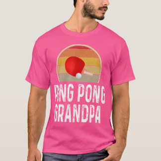 Funny Ping Pong Grotto Tischtennis Racket T-Shirt
