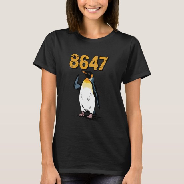 Funny Pinguin 8647 T-Shirt (Vorderseite)