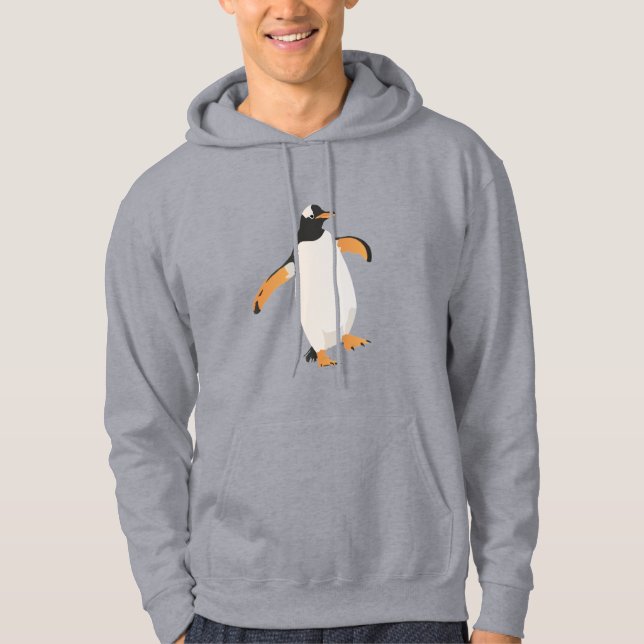 Funny Pinguin Hoodie (Vorderseite)