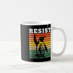Funny Pinguin Resist Pinguine Protest gegen Tari Kaffeetasse