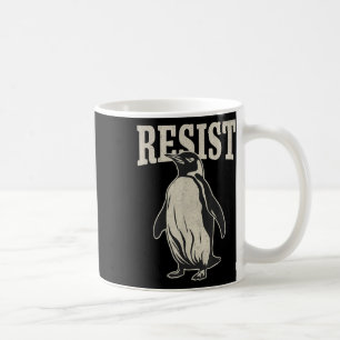 Funny Pinguin Resist Pinguine Protest gegen Tari Kaffeetasse