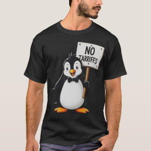 Funny Pinguins NO TARIFFS-Steuern T-Shirt