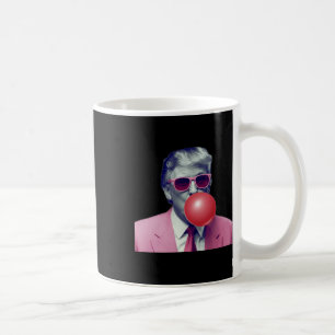 Funny Pink Donald Trump Bubble Gum Yum T-Shirt Kaffeetasse