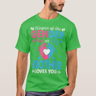Funny Pink oder Blue Brother Lieben Sie Geschlecht T-Shirt