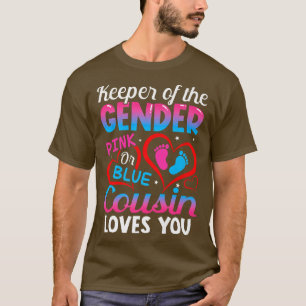 Funny Pink oder Blue Cousin Lieben Sie Geschlecht  T-Shirt