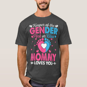 Funny Pink oder Blue Mommy Lieben Sie Geschlecht z T-Shirt