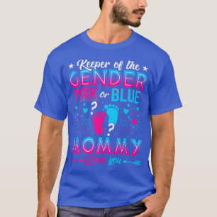 Funny Pink oder Blue Mommy Lieben Sie Geschlecht z T-Shirt