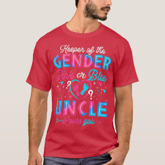 Funny Pink oder Blue Oncle Lieben Sie Geschlecht z T-Shirt