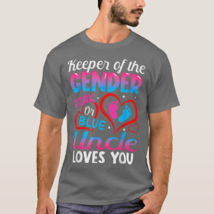 Funny Pink oder Blue Oncle Lieben Sie Geschlecht z T-Shirt