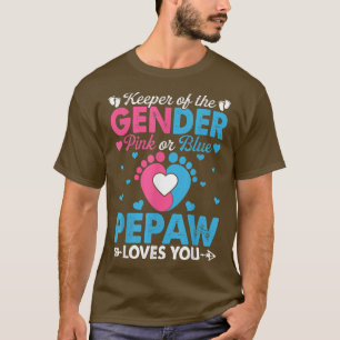 Funny Pink oder Blue Pepaw Lieben Sie Geschlecht z T-Shirt