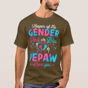 Funny Pink oder Blue Pepaw Lieben Sie Geschlecht z T-Shirt