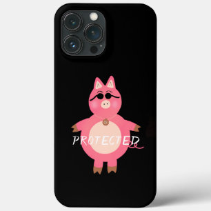 Funny Pink Piggy Case-Mate iPhone Hülle