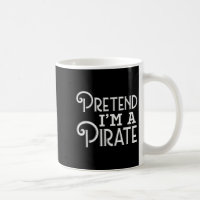 Funny Pirate Grafik Zitat Design