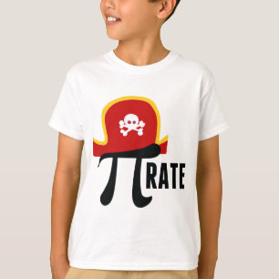 Funny Pirate Math Pun Pi Day Kids T-Shirt