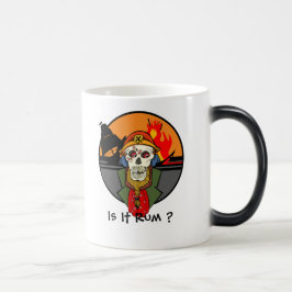 Funny Pirate Rum Tasse | Spaß-Geschenk für Getränk